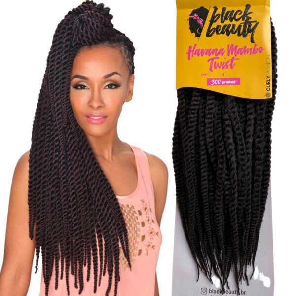 CABELO HAVANA MAMBO TWIST - BLACK BEAUTY