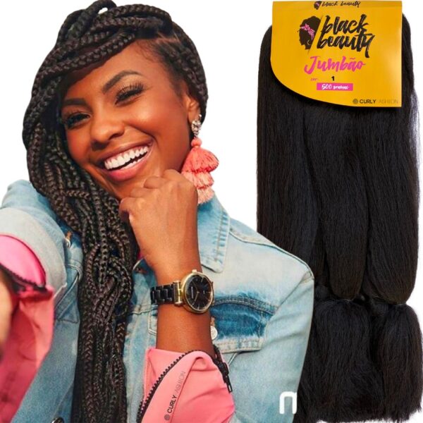 CABELO JUMBO 400G BLACK BEAUTY